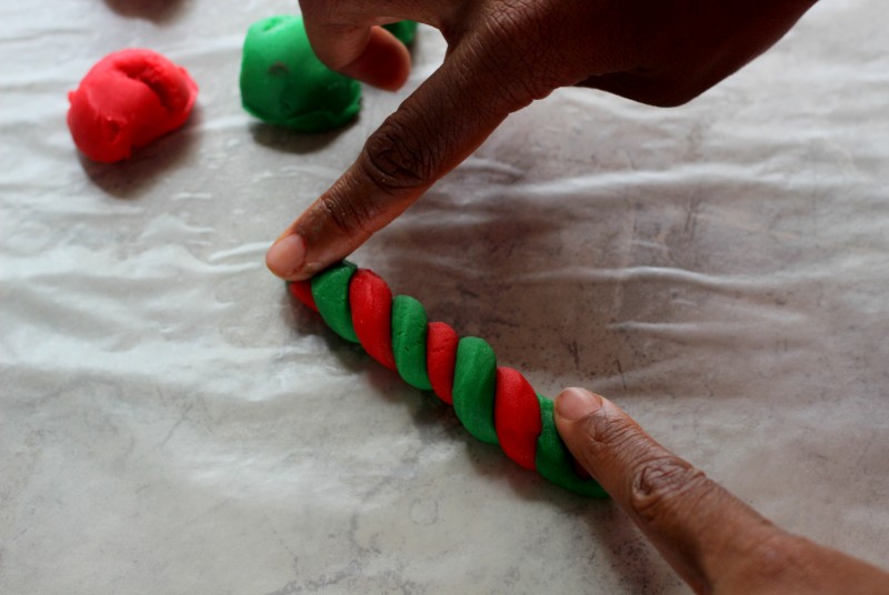 Peppermint Candy Cane Cookie