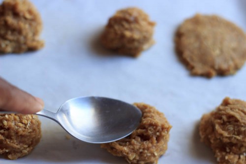 Peanut butter Oatmeal cookies 