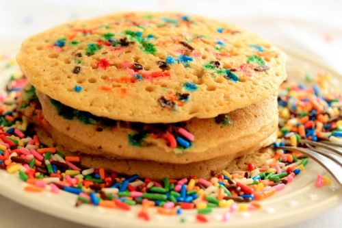 Funfetti Pancakes (Single Serving) 