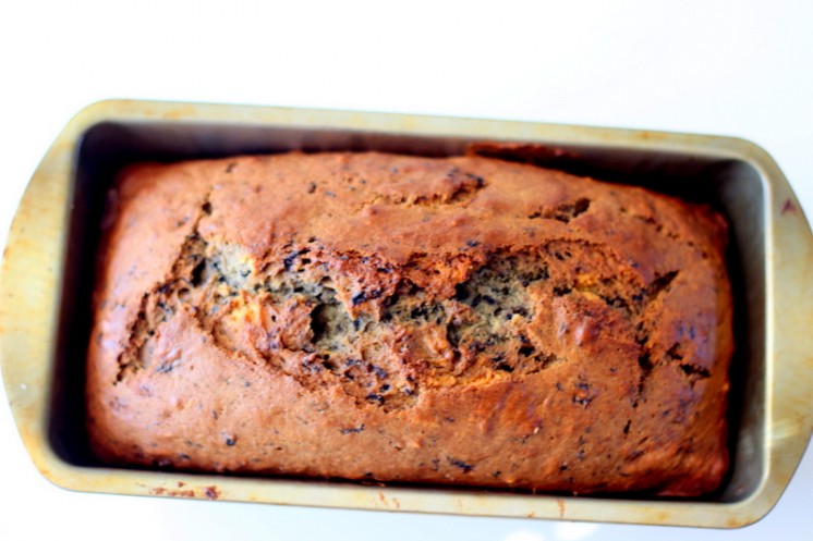 Blueberry Puree Quick Bread