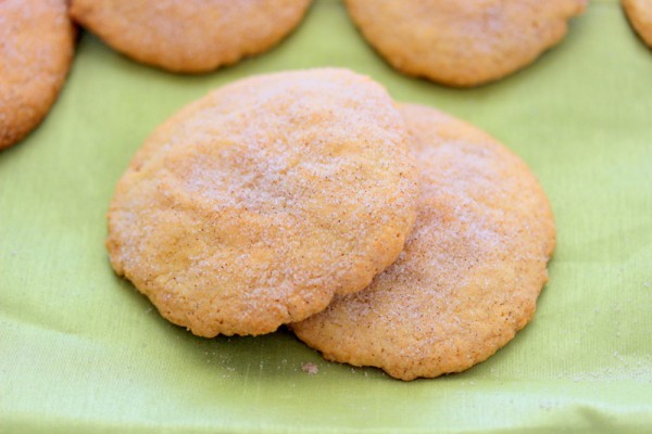 Cinnamon Crusted Sugar Cookies