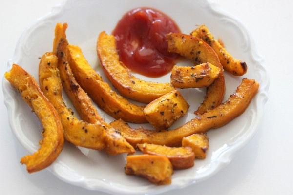 Roasted Pumpkin Fries 