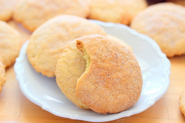 Cinnamon Crusted Sugar Cookies