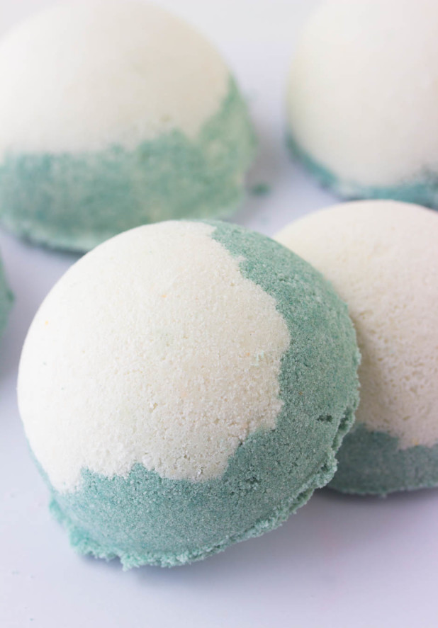 Minty Bath Truffles