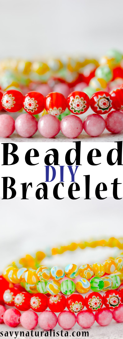 Are you looking to get into making your own beaded bracelets?? Well this is a simple five minute tutoail will give you a stepe by step tutorial on how to make your beaded bracelet! Make this easy beaded bracelet DIY.. 