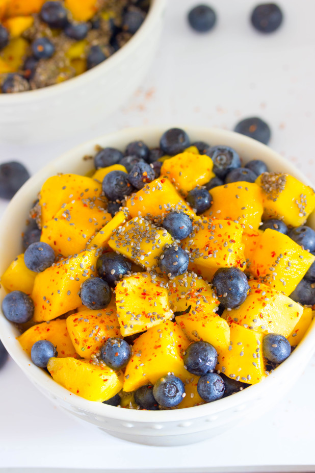 Chia Blueberry Mango Salad