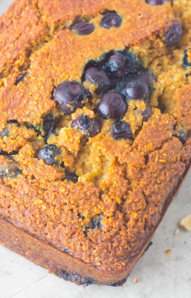 Flourless Blueberry Bread