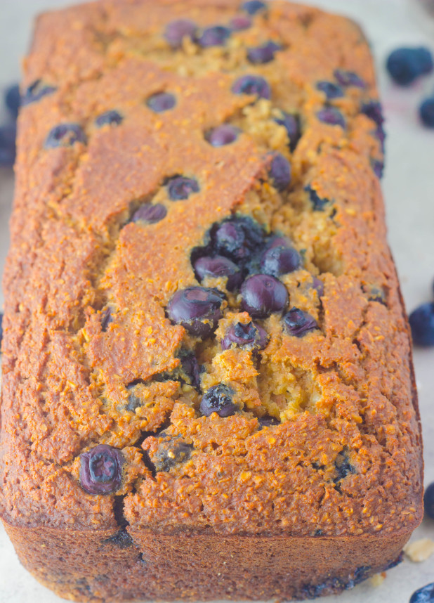 Flourless Blueberry Bread