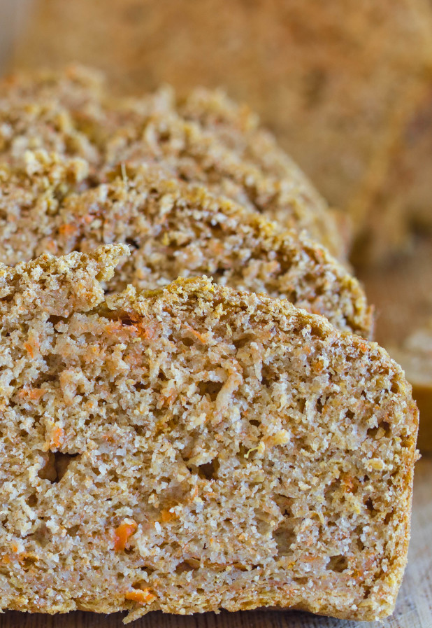 Sugar Free Carrot Bread 