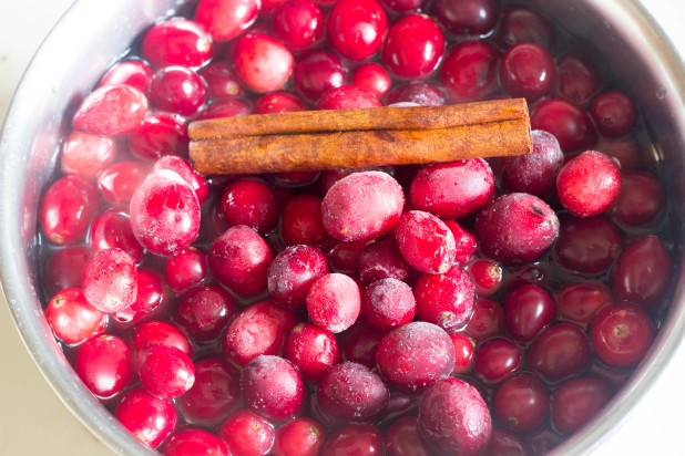 Cranberry Cinnamon Chia Jam