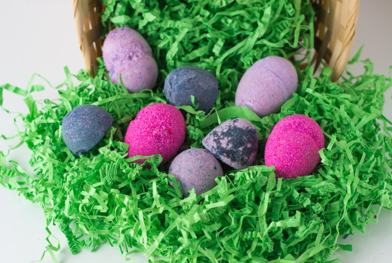 Easter Egg Bath Bombs 