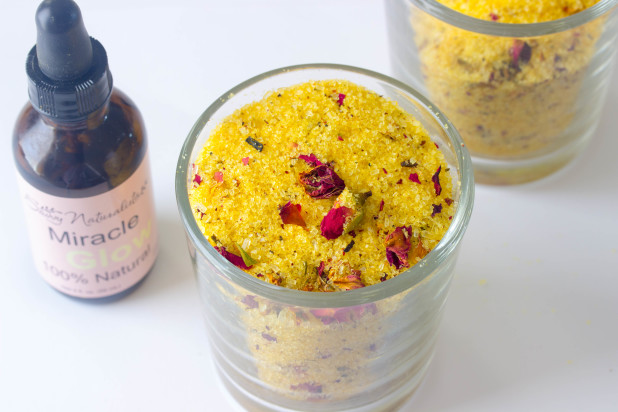 Floral Orange Bath Salts 