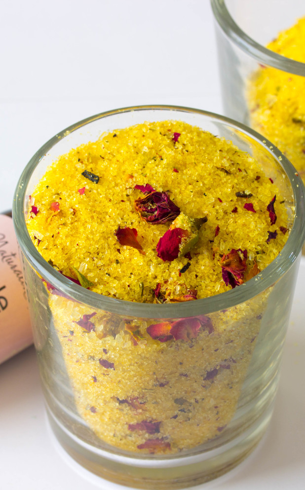 Floral Orange Bath Salts 