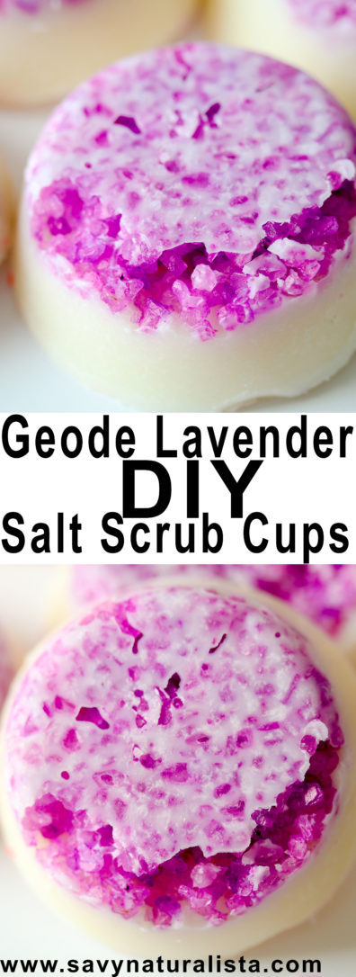 This GEODE lavender body scrub DIY is both a body scrub and a body moisturizer! Follow the easy tutorial to make your own.