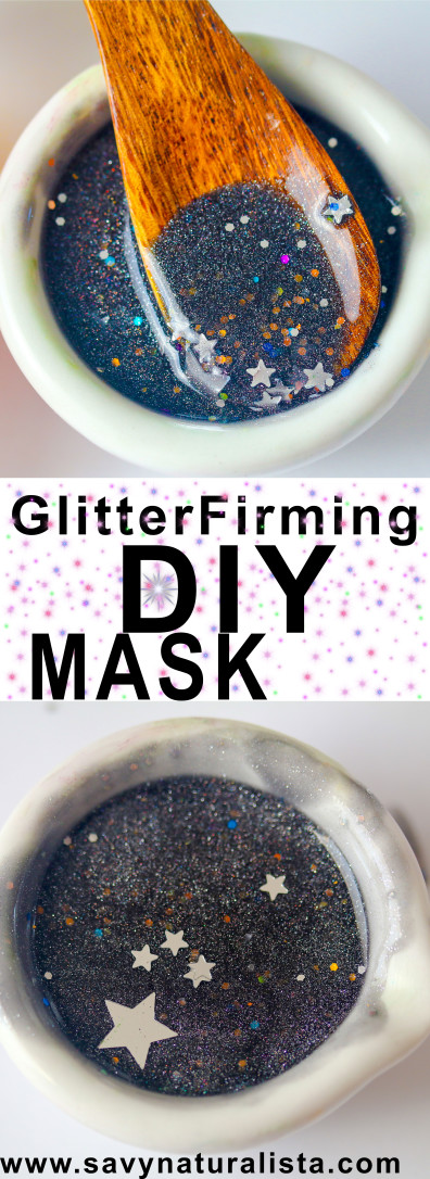 Make this easy glam glow firming glitter mask copycat that is not only firming to the skin but will make your skin feel like butter without breaking the bank!