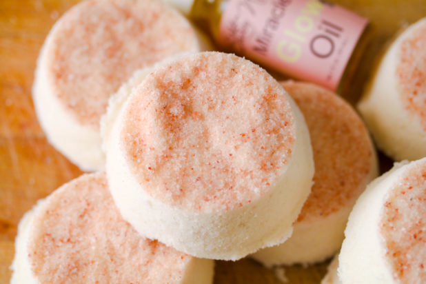 Made with all-natural Pink Himalayan Sea salt, these bath bombs are easy to make and only require a few ingredients for an all-natural full body detox.