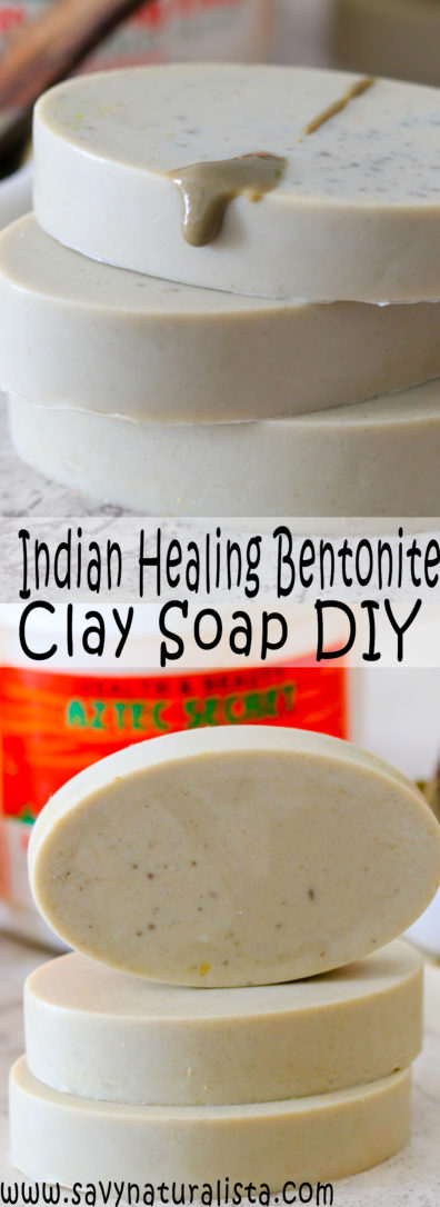 This easy Indian Healing Bentonite Clay Soap only requires four ingredients. It’s an all-natural tutorial that is perfect to give your skin an easy glow! 