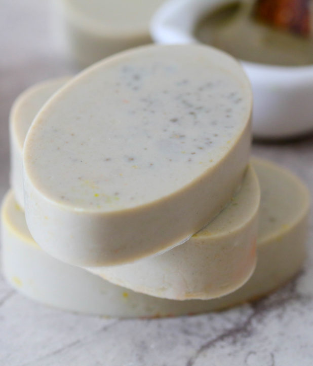 This easy Indian Healing Bentonite Clay Soap only requires four ingredients. It’s an all-natural tutorial that is perfect to give your skin an easy glow! 