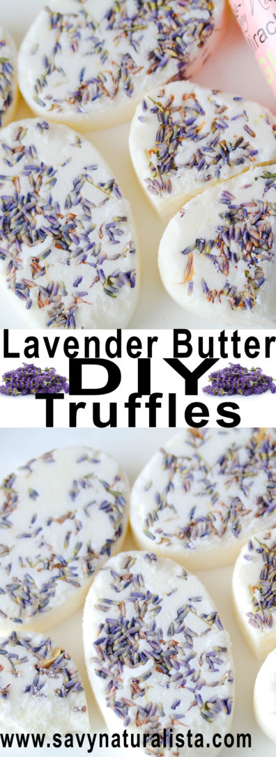 Perfect Five ingredients lavender bath truffles make a luxuriously moisturizing, versatile bath melt, bubble bar or bath bomb. Perfect for gifts or for treating yourself! 