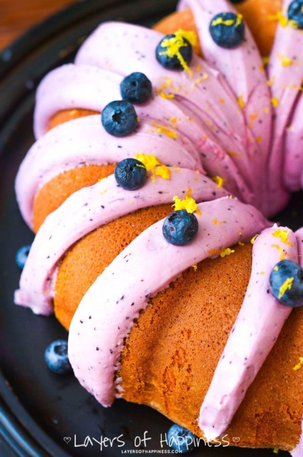 Blueberry Cream Cheese Frosting