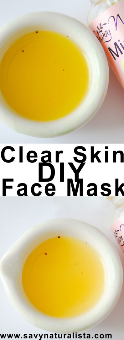 Looking to get clear skin with just two simple ingredients! Make sure you check out this easy clear skin Face mask DIY 