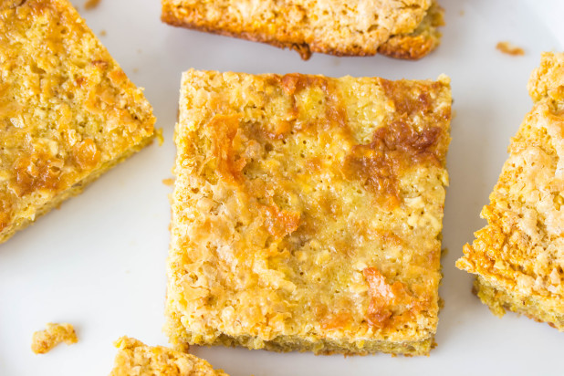 Lemon Vanilla Protein Squares