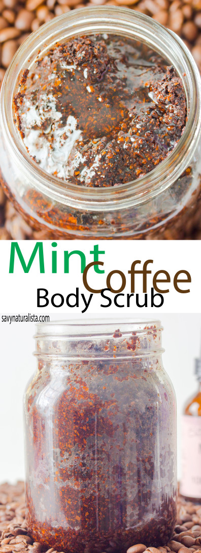 Mint Coffee Body Scrub