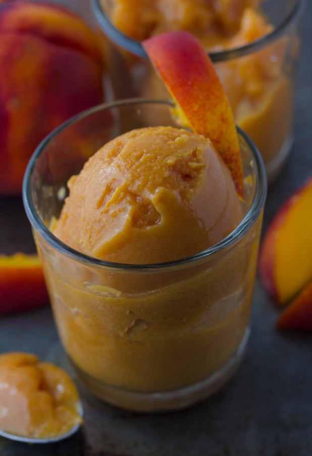 Nectarine Ice Cream