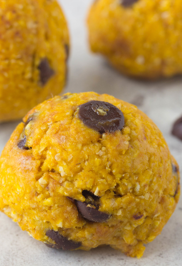 Oatmeal Pumpkin Cookie Bites 