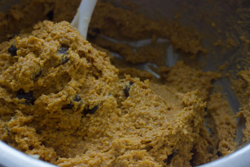 Oatmeal Pumpkin Chocolate Chip Cookies 