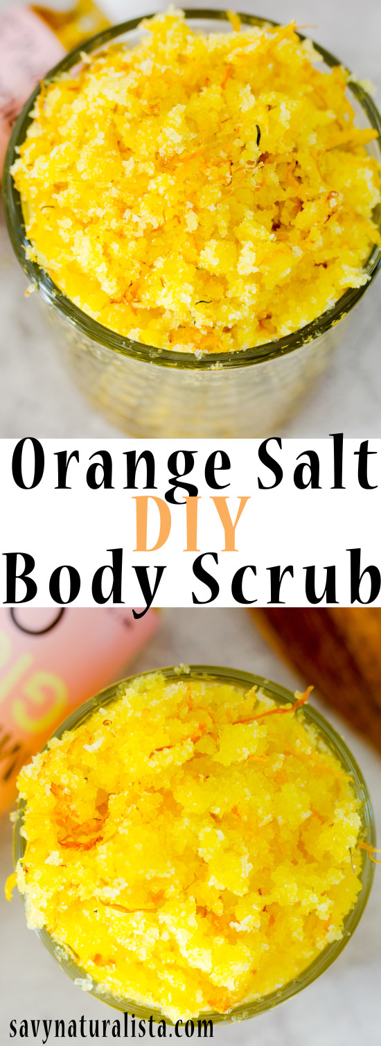 Sweet Orange Body Scrub Savvy Naturalista 