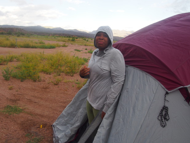 Shundara's Very First Camping Trip