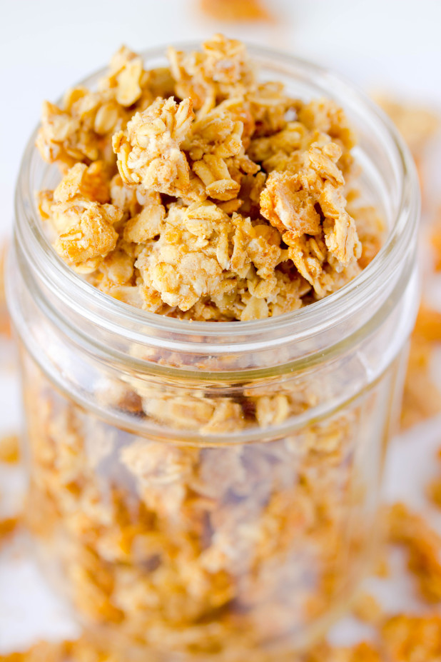 Peanut Butter Granola (Sugar Free)