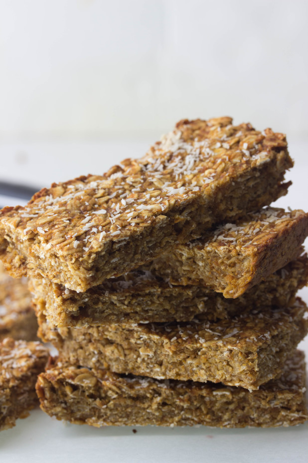 Pumpkin Banana Bread Bars 