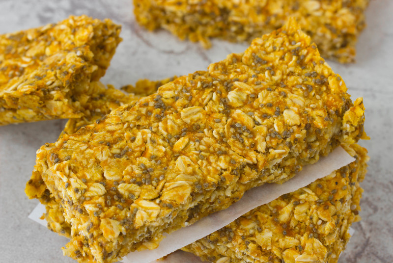 Pumpkin Chia Bars 