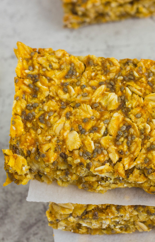 Pumpkin Chia Bars 