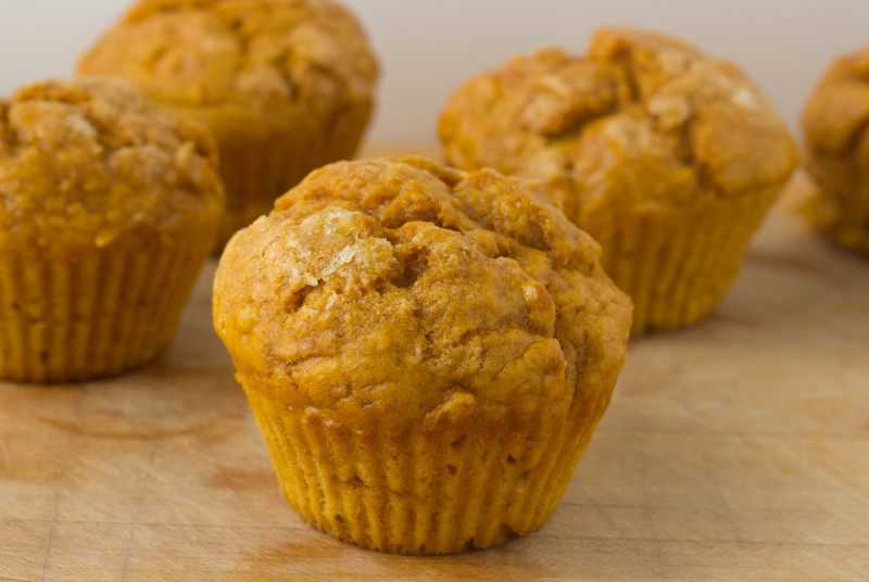 Pumpkin Banana Muffins 