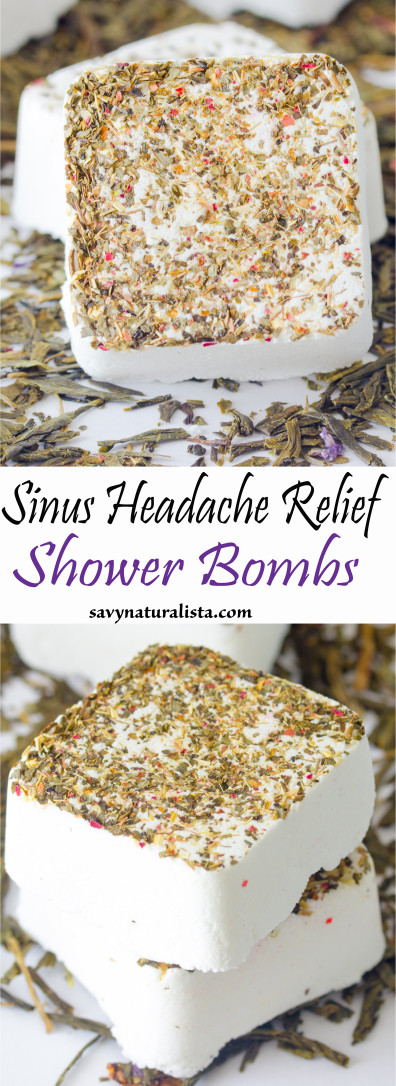 Sinus Headache Relief Shower Bombs