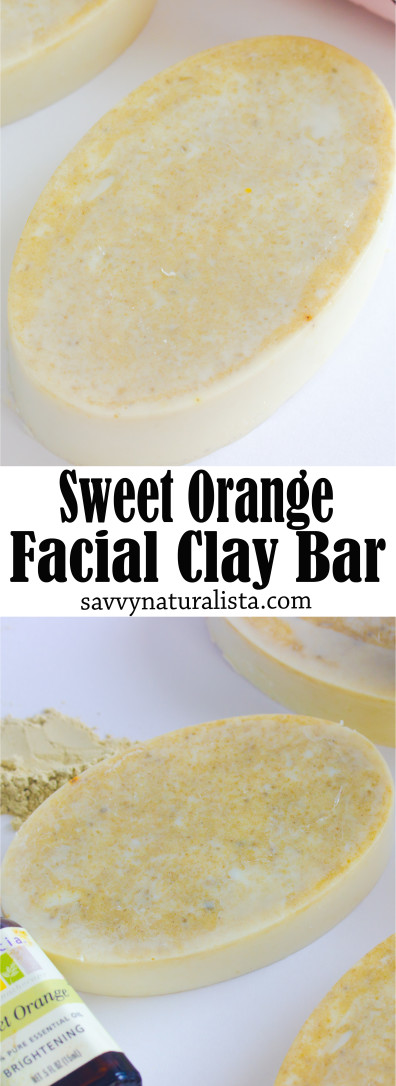 Sweet Orange Facial Clay Bar