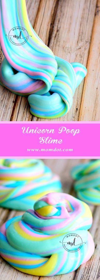 Unicorn Slime is bright and the colors are amazing make these easy unicorn #slime recipes