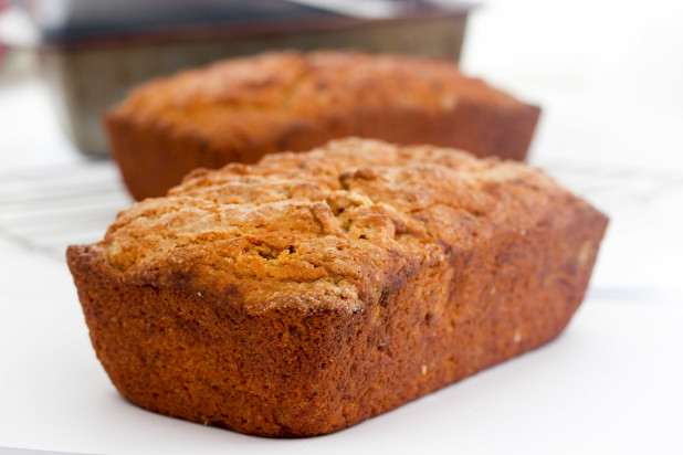 Fluffy Vegan all natural banana pumpkin bread! Made with real pumpkin and fat free!