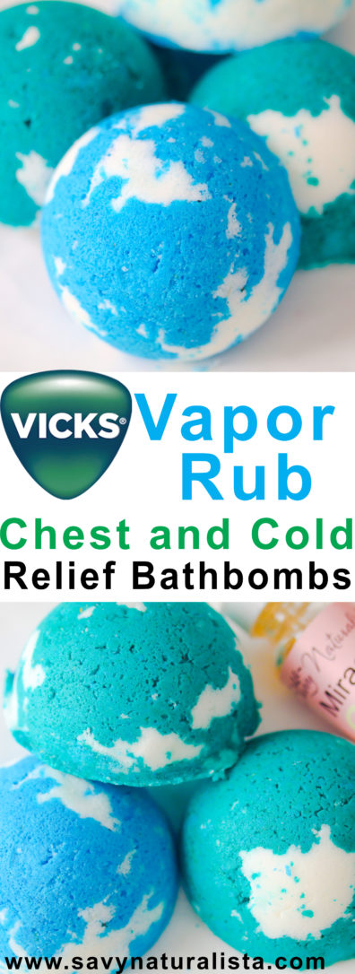 vicks vapor rub bath bombs