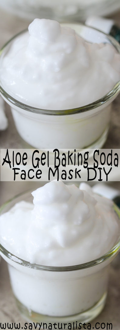 Baking soda and aloe mask is supposed to soothe your skin during the dry winter season when the weather is harsh. 