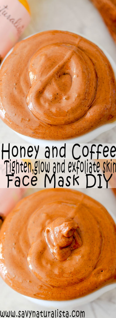 Honey and coffee can naturally tighten and firm your skin in just 20 minutes to reveal a supple glow.  