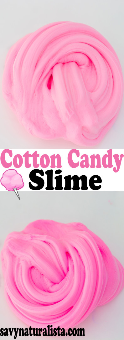 MAKE THIS STICKY, SWEET SCENT COTTON CANDY SLIME WITH ONLY A FEW INGREDIENTS. VIDEO INCLUDED!