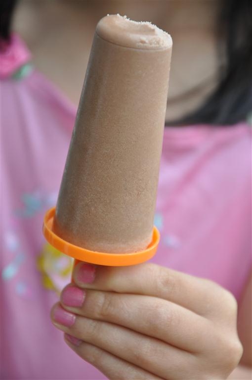 Three ingredient Fudgesicles that will remind you of a classic Jello popsicle.