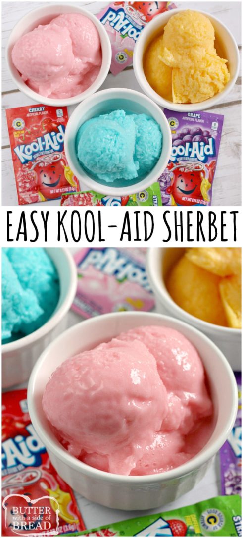 Summer is here and try these refreshing kool aid ideas to make your kids summer a fun one!