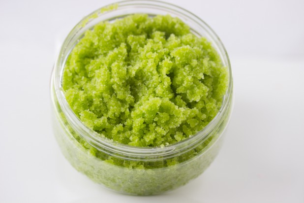 green tea sugar scrub 