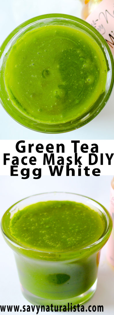 If you're looking to firm and tighten the skin naturally! Try this easy all-natural green tea and egg white face mask to rejuvenate skin with a beautiful glow! 