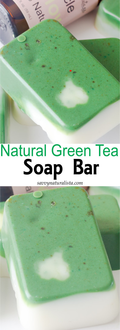 Green Tea Swirl Soap Bars